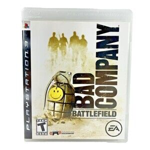 Battlefield: Bad Company Sony PlayStation 3 EA 2008 Complete with Manual Tested
